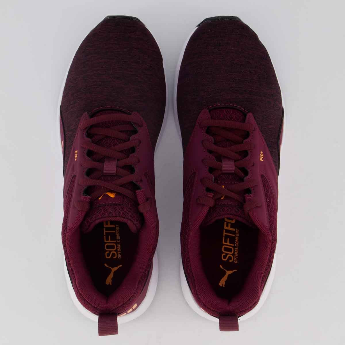Tênis Puma NRGY Comet Feminino Vinho Vermelho 4