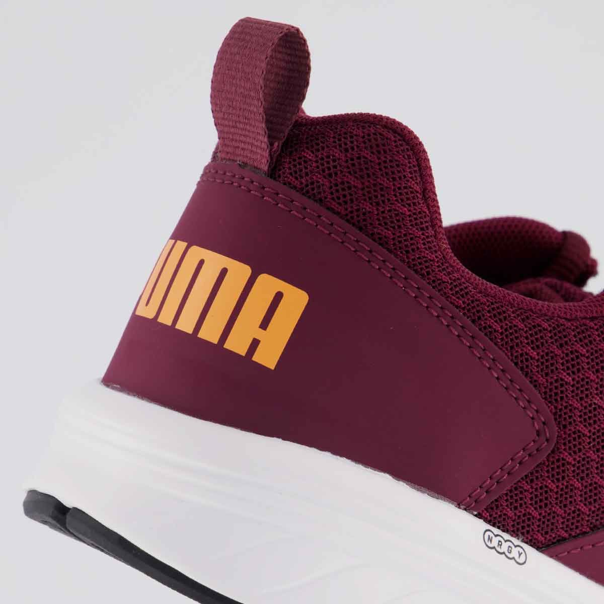 Tênis Puma NRGY Comet Feminino Vinho Vermelho 6