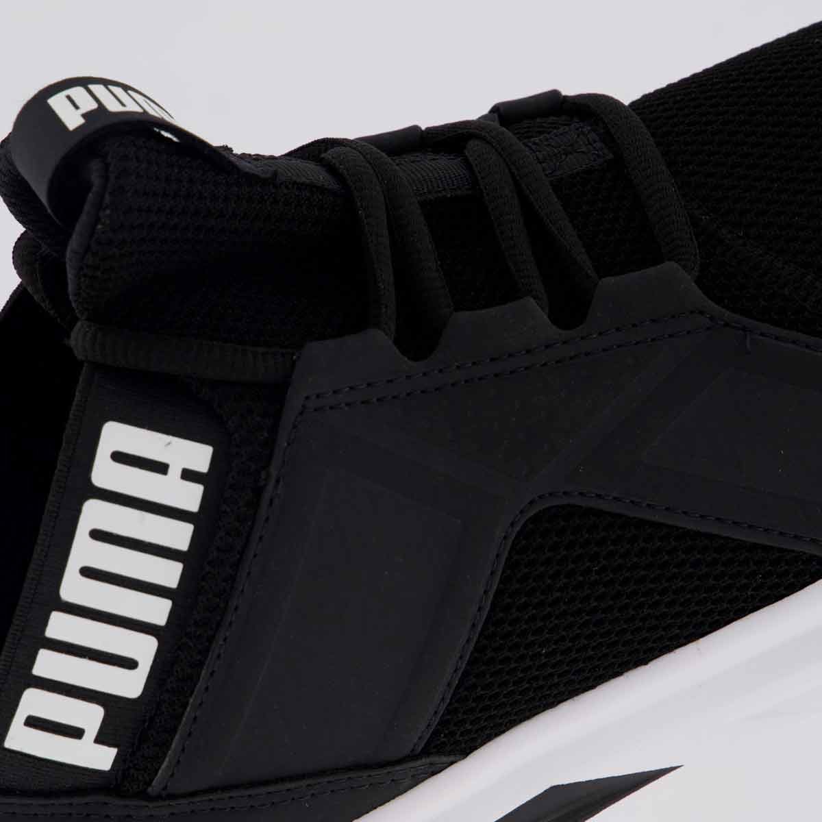 Tênis Puma Enzo Sport BDP Preto com Branco Preto/Branco 7