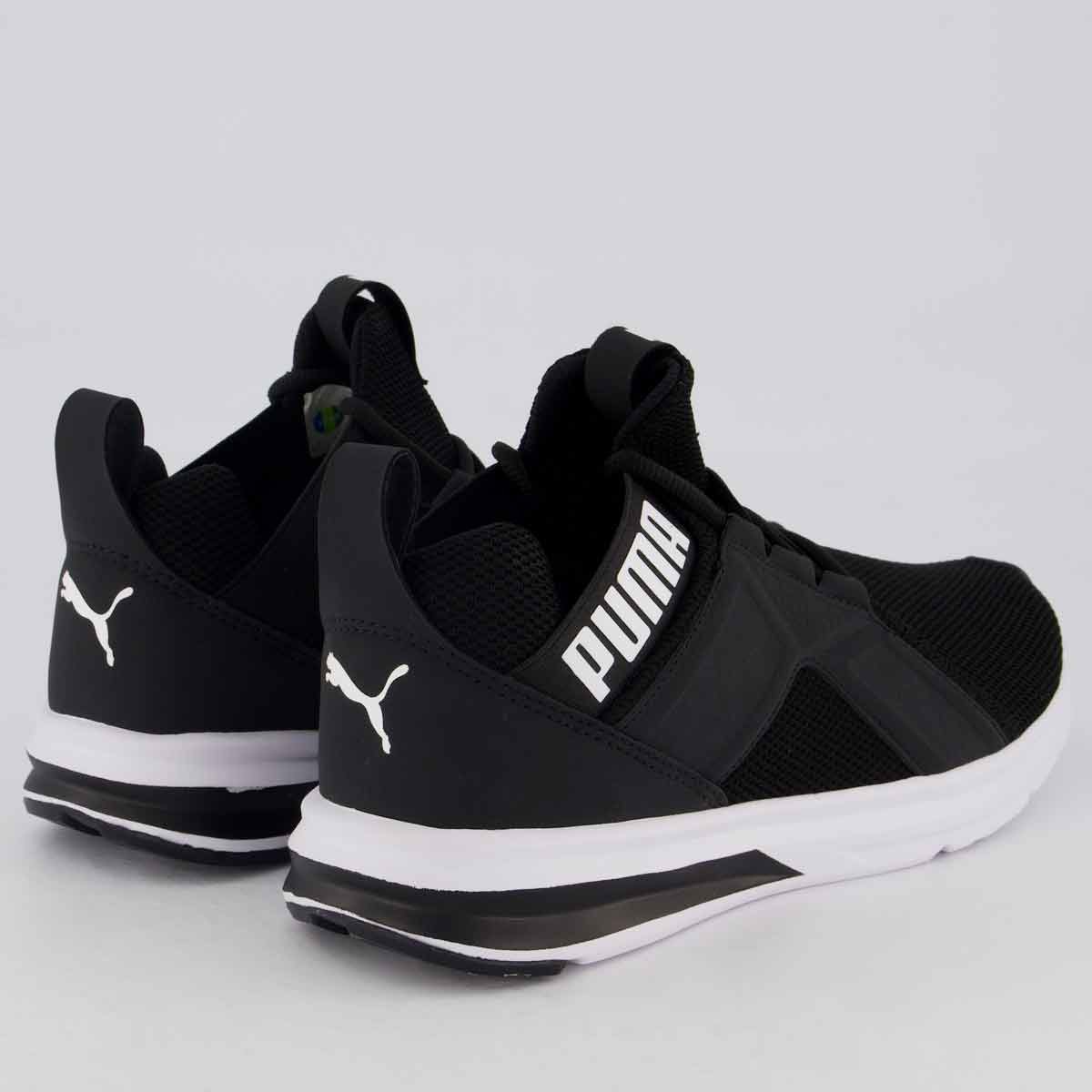 Tênis Puma Enzo Sport BDP Preto com Branco Preto/Branco 3