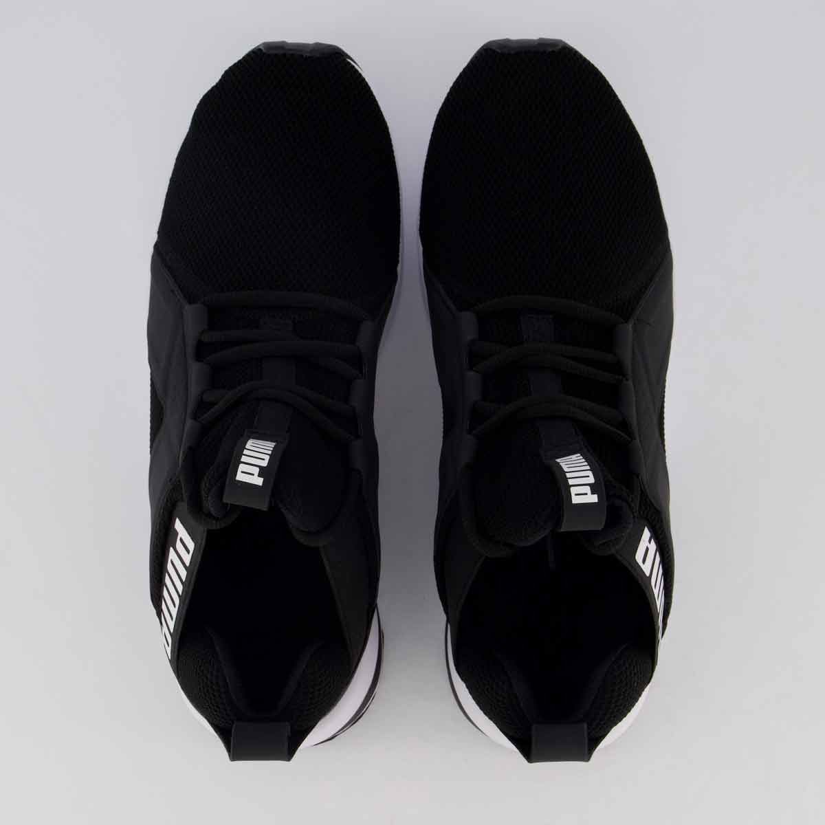 Tênis Puma Enzo Sport BDP Preto com Branco Preto/Branco 4