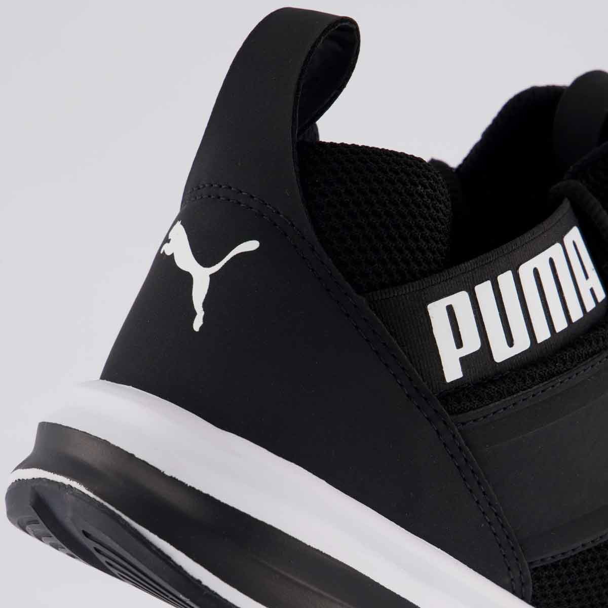 Tênis Puma Enzo Sport BDP Preto com Branco Preto/Branco 6