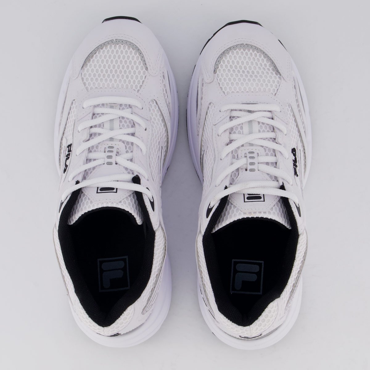 Tênis Fila Runner 2K Feminino Branco e Preto Branco/Preto 4