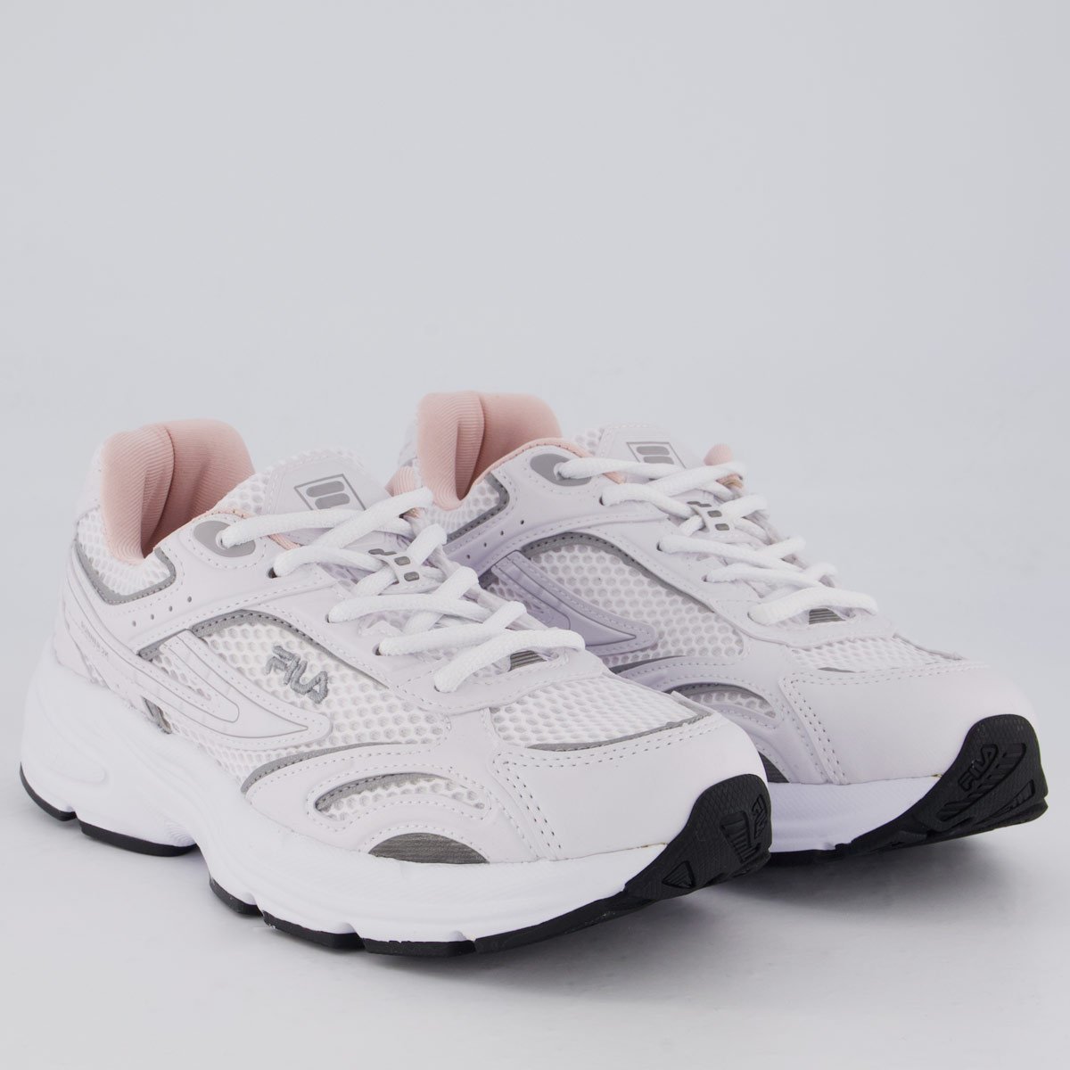 Tênis Fila Runner 2K Feminino Branco e Cinza Branco 2