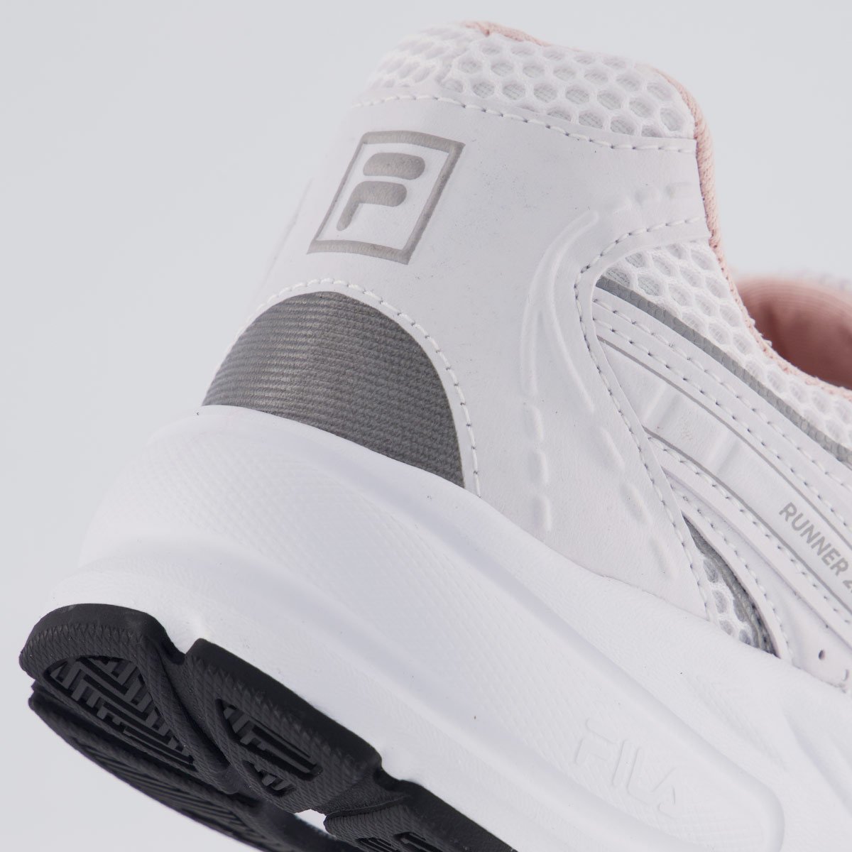 Tênis Fila Runner 2K Feminino Branco e Cinza Branco 6