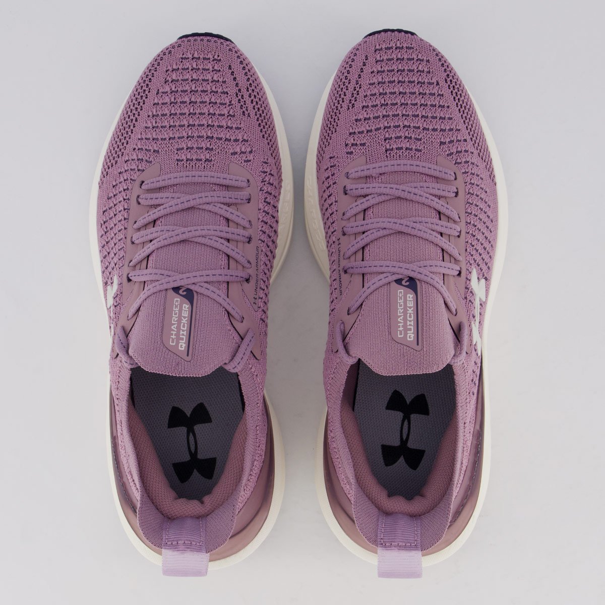 Tênis Under Armour Charged Quicker 2 Feminino Roxo Rosa 4