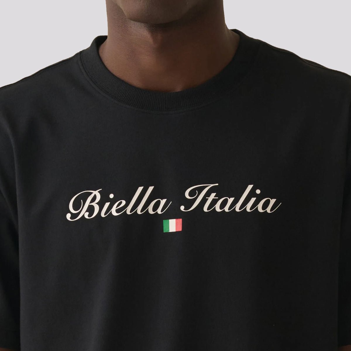 Camiseta Fila Biella Italia Preto Preto 4