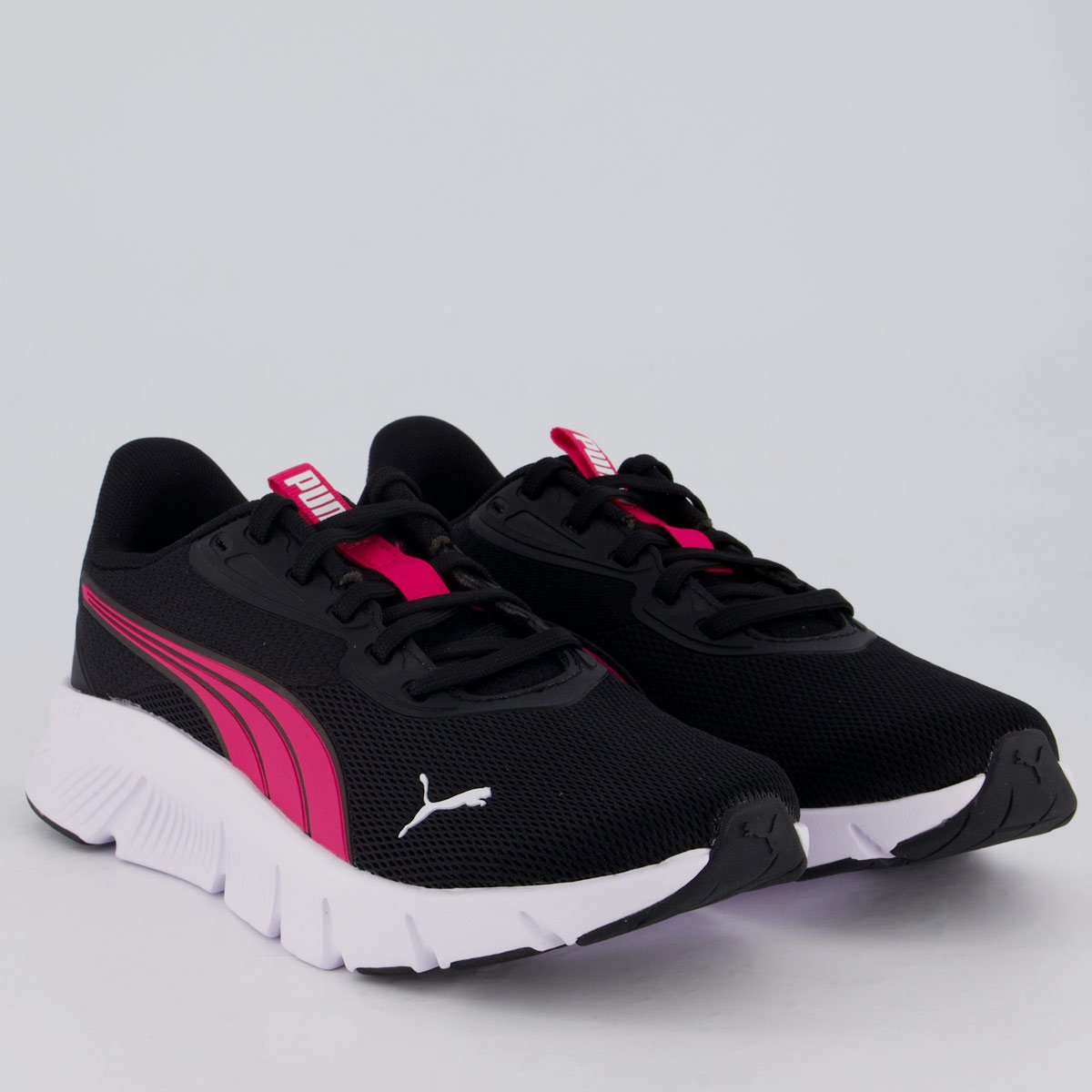 Tênis Puma Flexfocus Lite Modern Feminino Preto e Rosa