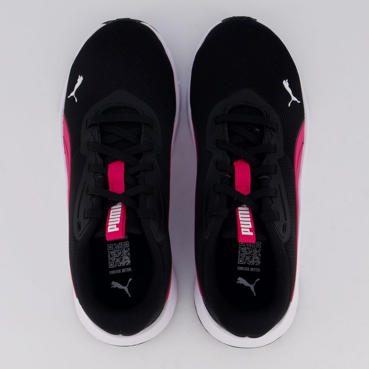 Tênis Puma Flexfocus Lite Modern Feminino Preto e Rosa Preto/Pink 4