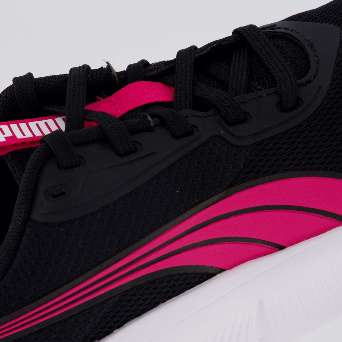 Tênis Puma Flexfocus Lite Modern Feminino Preto e Rosa Preto/Pink 7