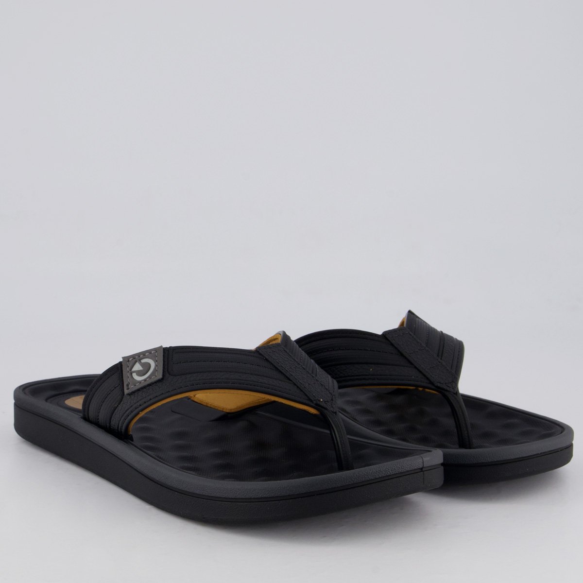 Chinelo Cartago Alabama II Preto Preto 3