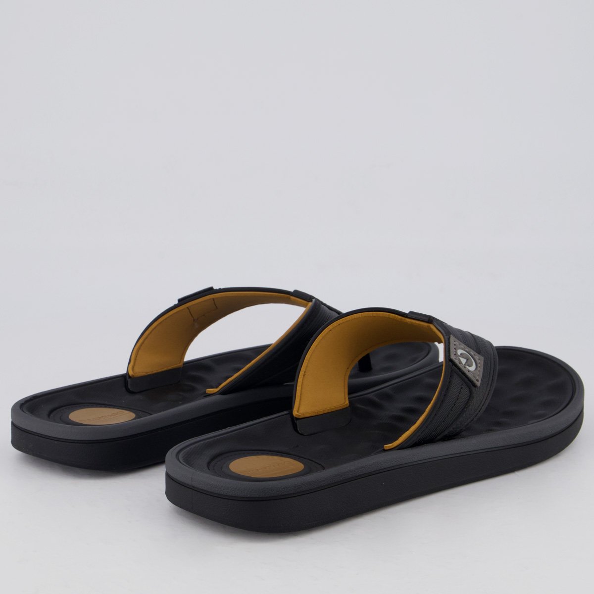 Chinelo Cartago Alabama II Preto Preto 4