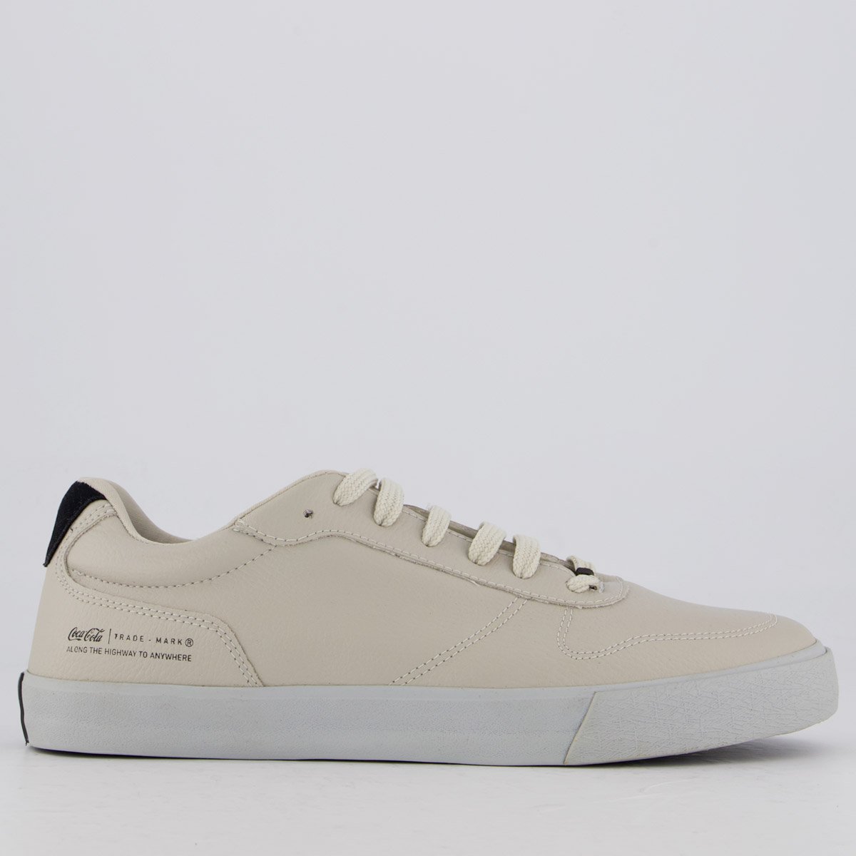 Tênis Coca Cola Thompson Town Bege Bege 1