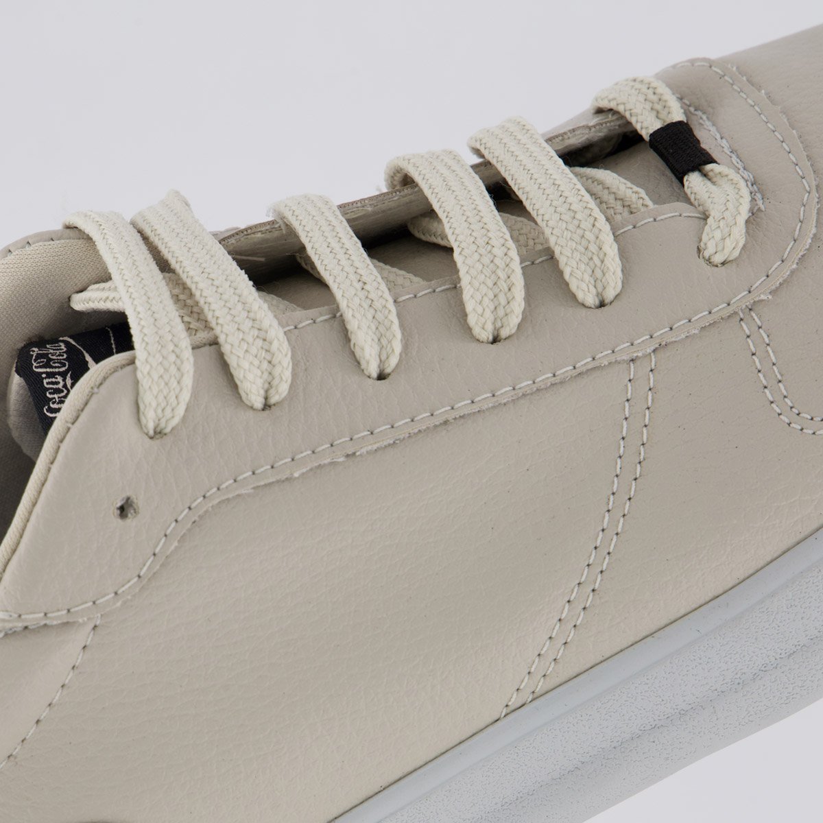 Tênis Coca Cola Thompson Town Bege Bege 7