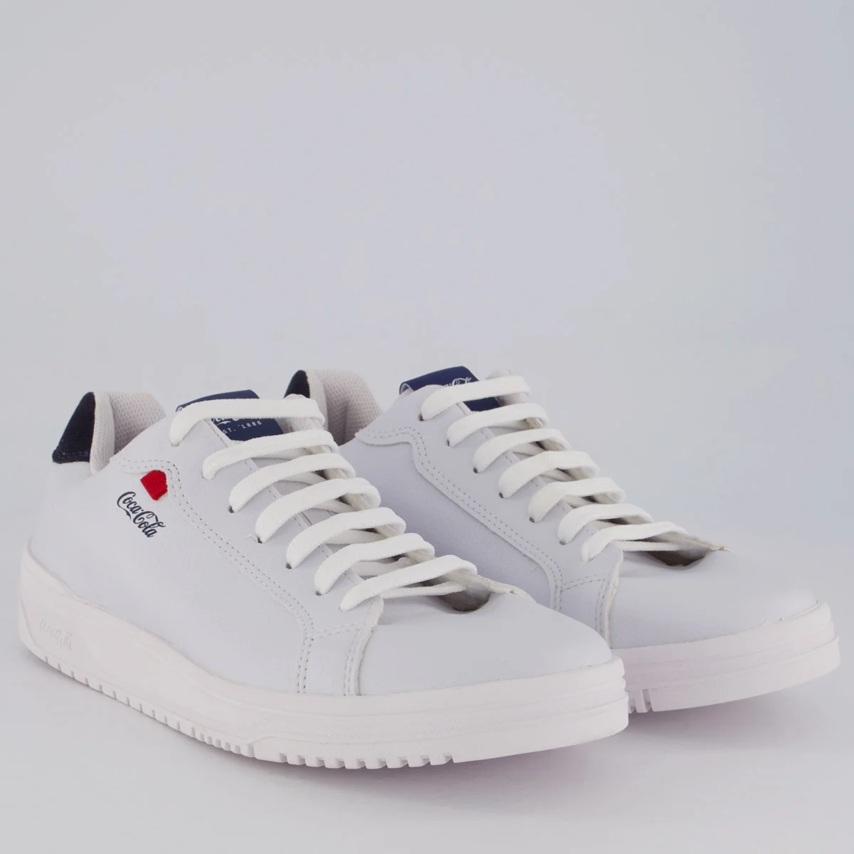 Tênis Coca Cola Park Town Branco Branco 2