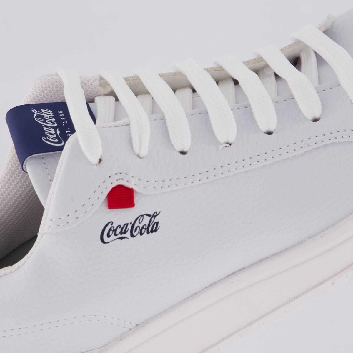 Tênis Coca Cola Park Town Branco Branco 7