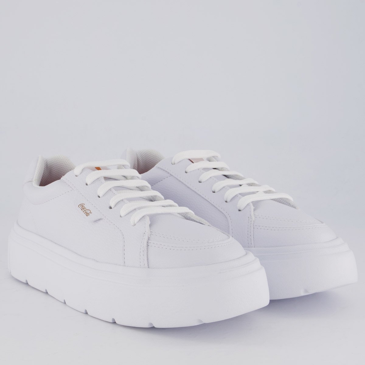 Tênis Coca Cola Lumi Town Feminino Branco Branco 2