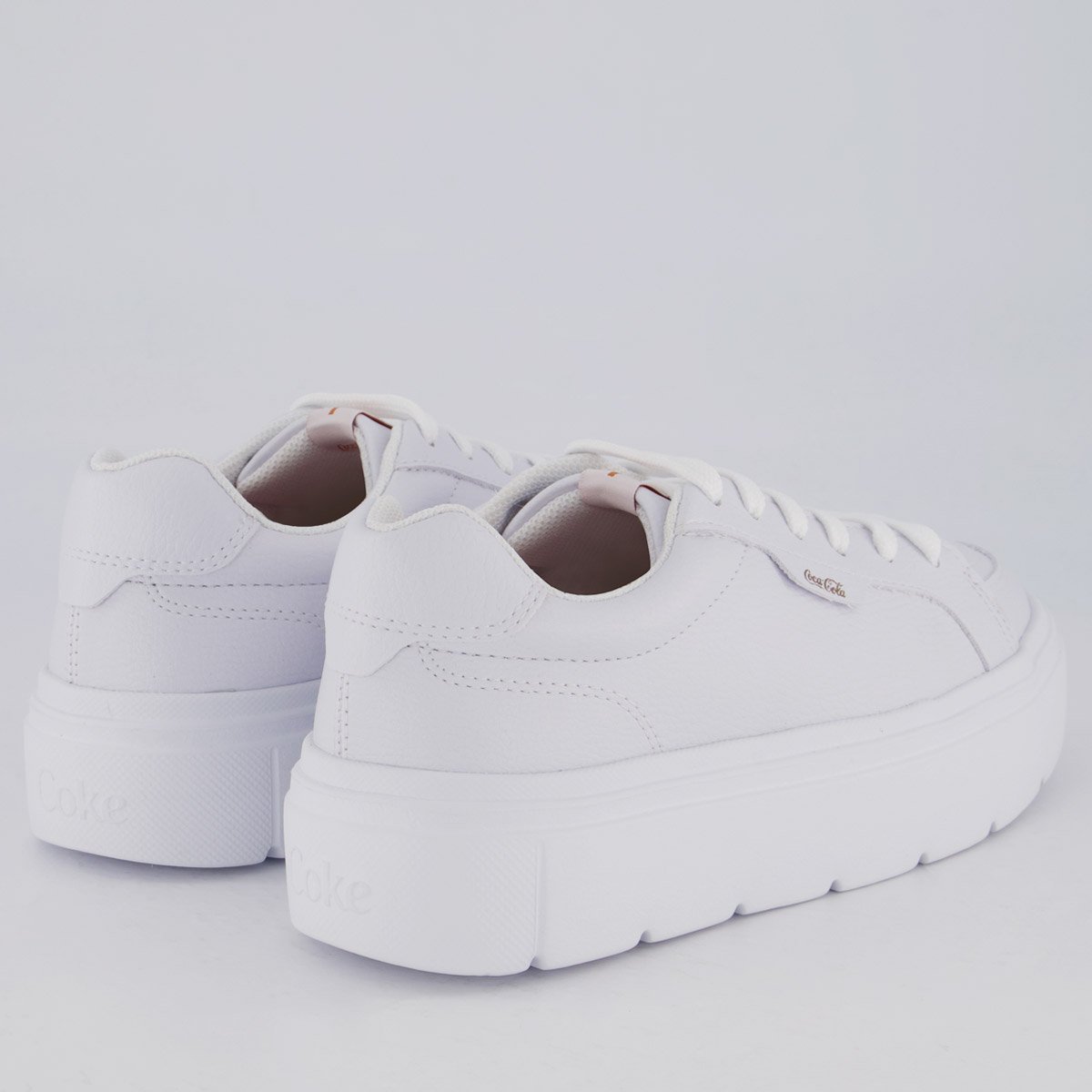 Tênis Coca Cola Lumi Town Feminino Branco Branco 3