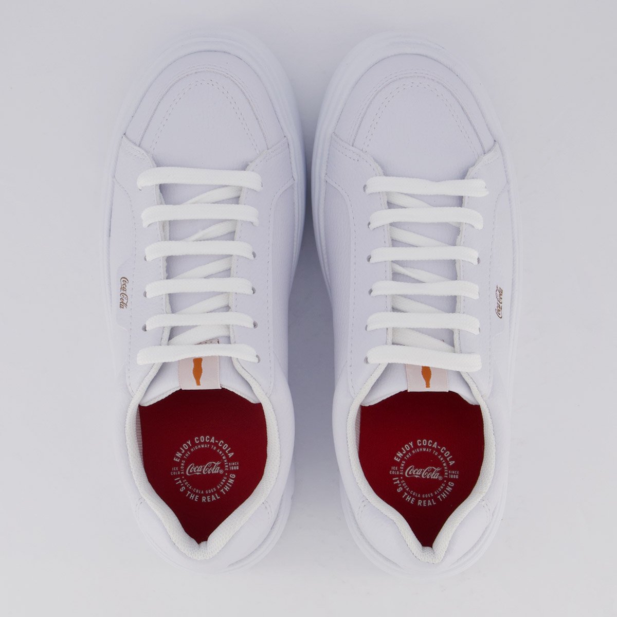 Tênis Coca Cola Lumi Town Feminino Branco Branco 4