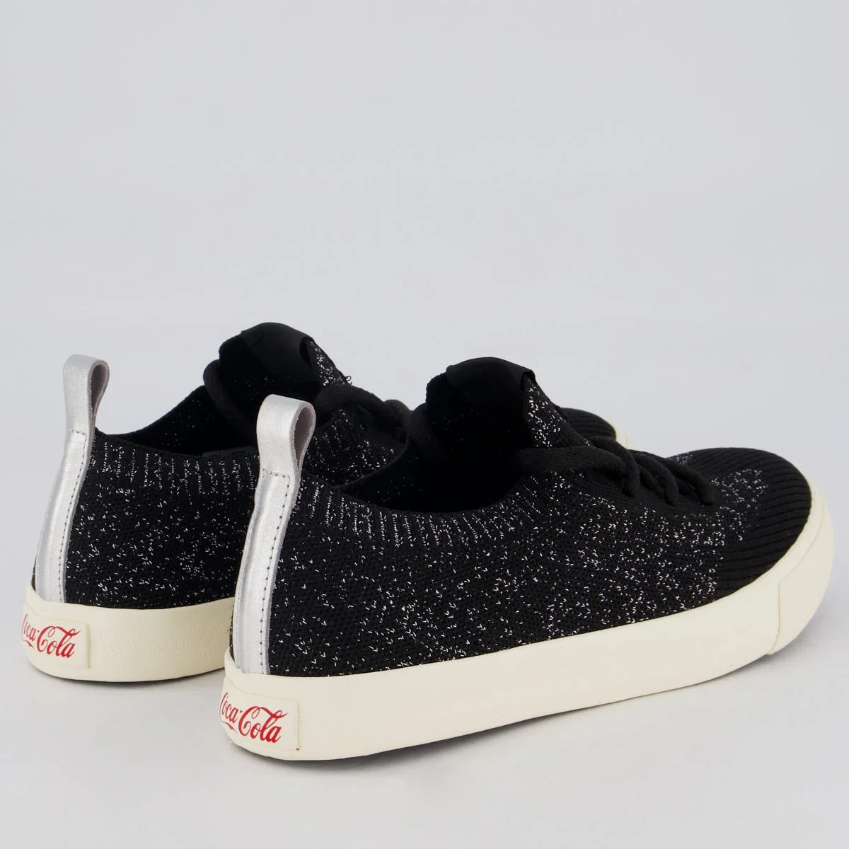 Tênis Coca Cola Stellar knit Feminino Preto Preto 3