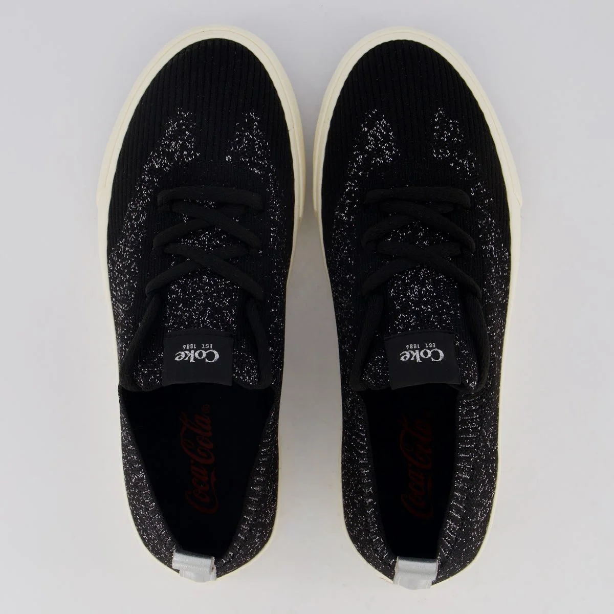 Tênis Coca Cola Stellar knit Feminino Preto Preto 4