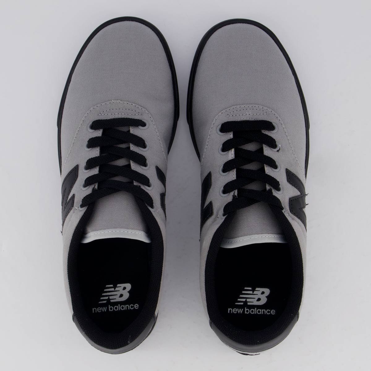 Tênis New Balance 55 Cinza e Preto Cinza/Preto 6