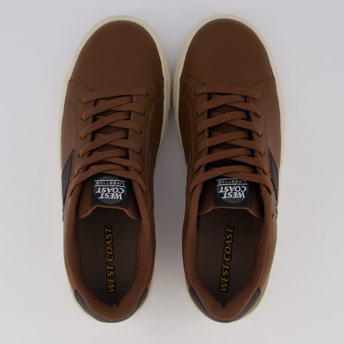 Tênis West Coast Force Marrom Marrom 4