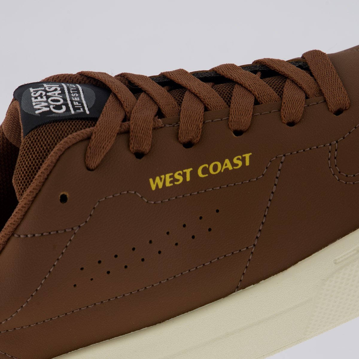 Tênis West Coast Cordoba Marrom e Branco Marrom/Branco 7