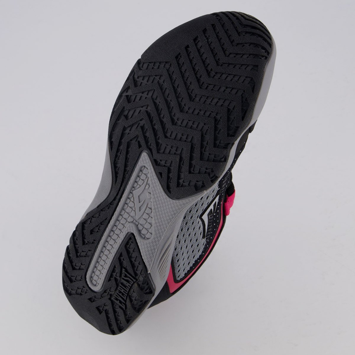 Tênis Everlast Forceknit 6 Low Feminino Preto e Rosa Preto/Pink 5