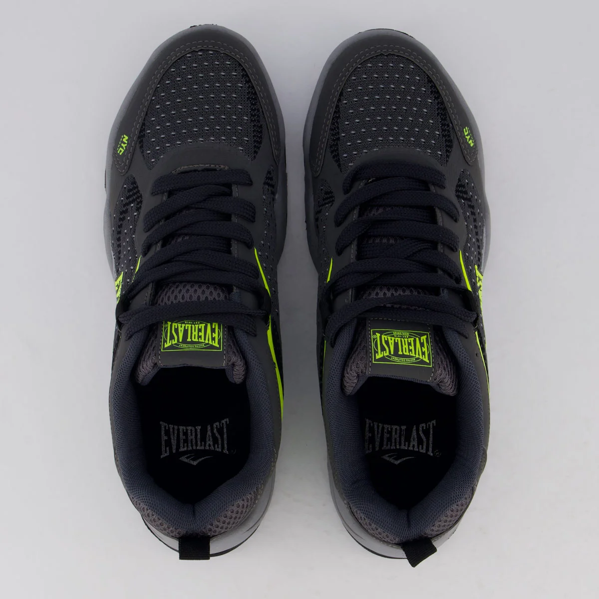 Tênis Everlast Forceknit 6 Low Cinza e Amarelo Cinza/Amarelo 4