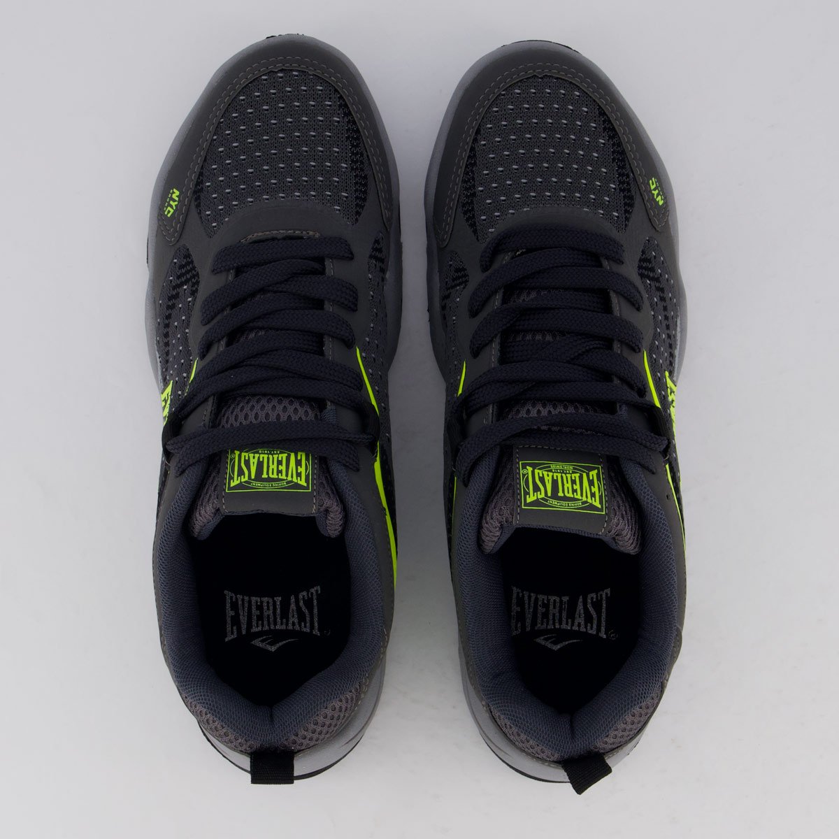 Tênis Everlast Forceknit 6 Low Cinza e Amarelo Cinza/Amarelo 4