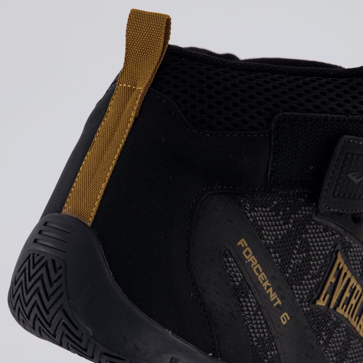 Tênis Everlast Forceknit 6 Preto e Dourado Preto/Dourado 6
