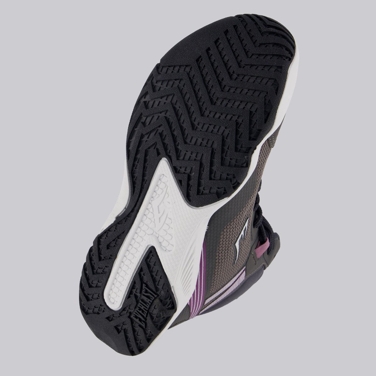 Tênis Everlast Strike 4 Feminino Cinza e Branco Cinza/Lilás 5