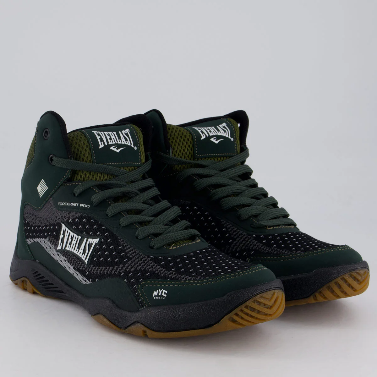 Tênis Everlast Forceknit Pro Verde e Preto Verde/Preto 2
