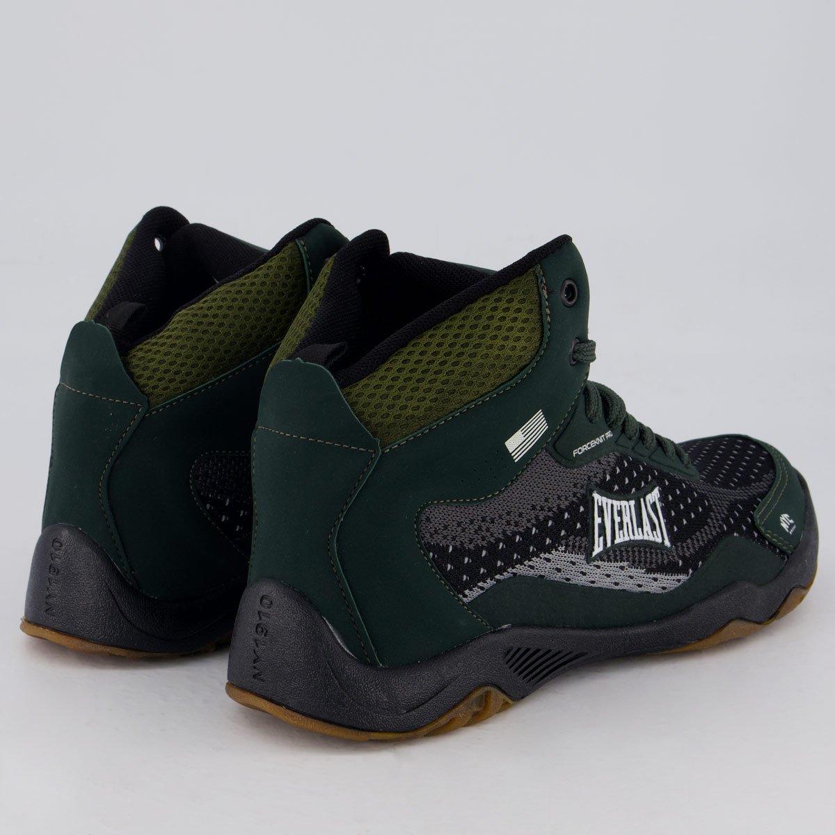 Tênis Everlast Forceknit Pro Verde e Preto Verde/Preto 3