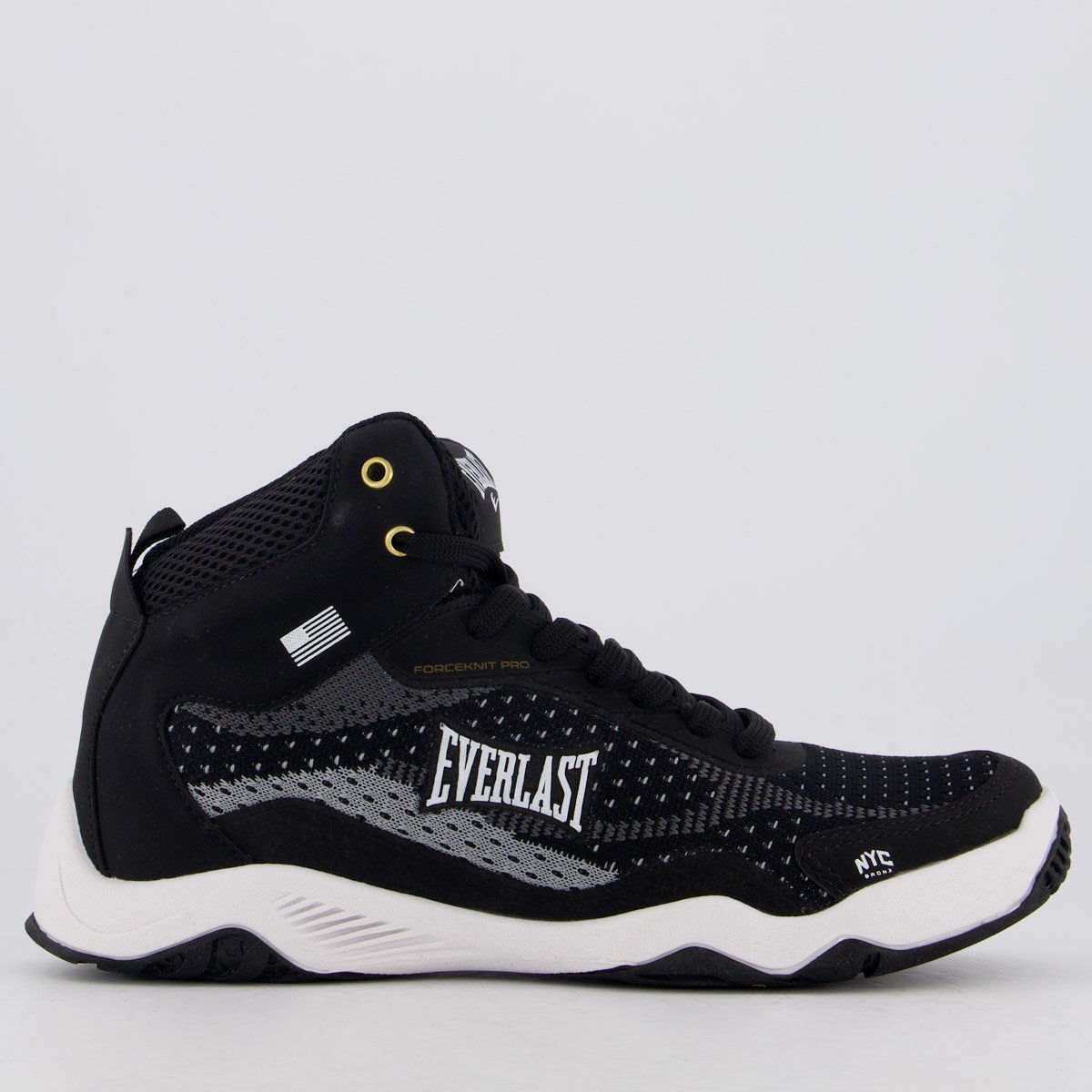 Tênis Everlast Forceknit Pro Preto Preto 1