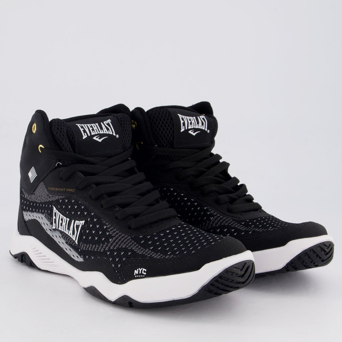 Tênis Everlast Forceknit Pro Preto Preto 2