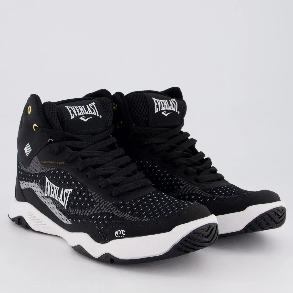 Tênis Everlast Forceknit Pro Preto Preto 2