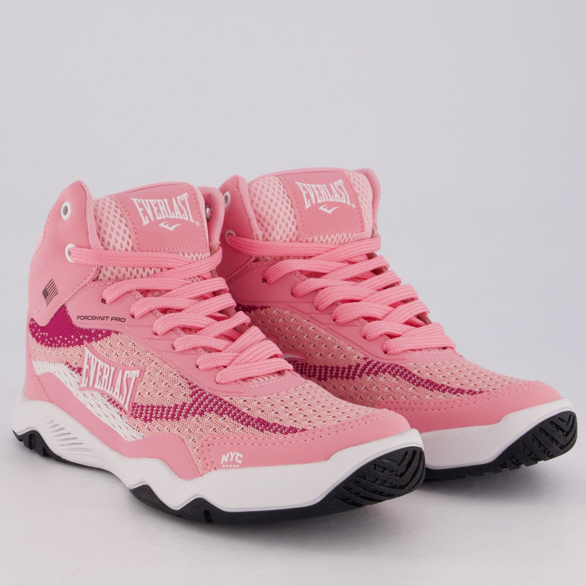 Tênis Everlast Forceknit Pro Feminino Rosa Rosa 2