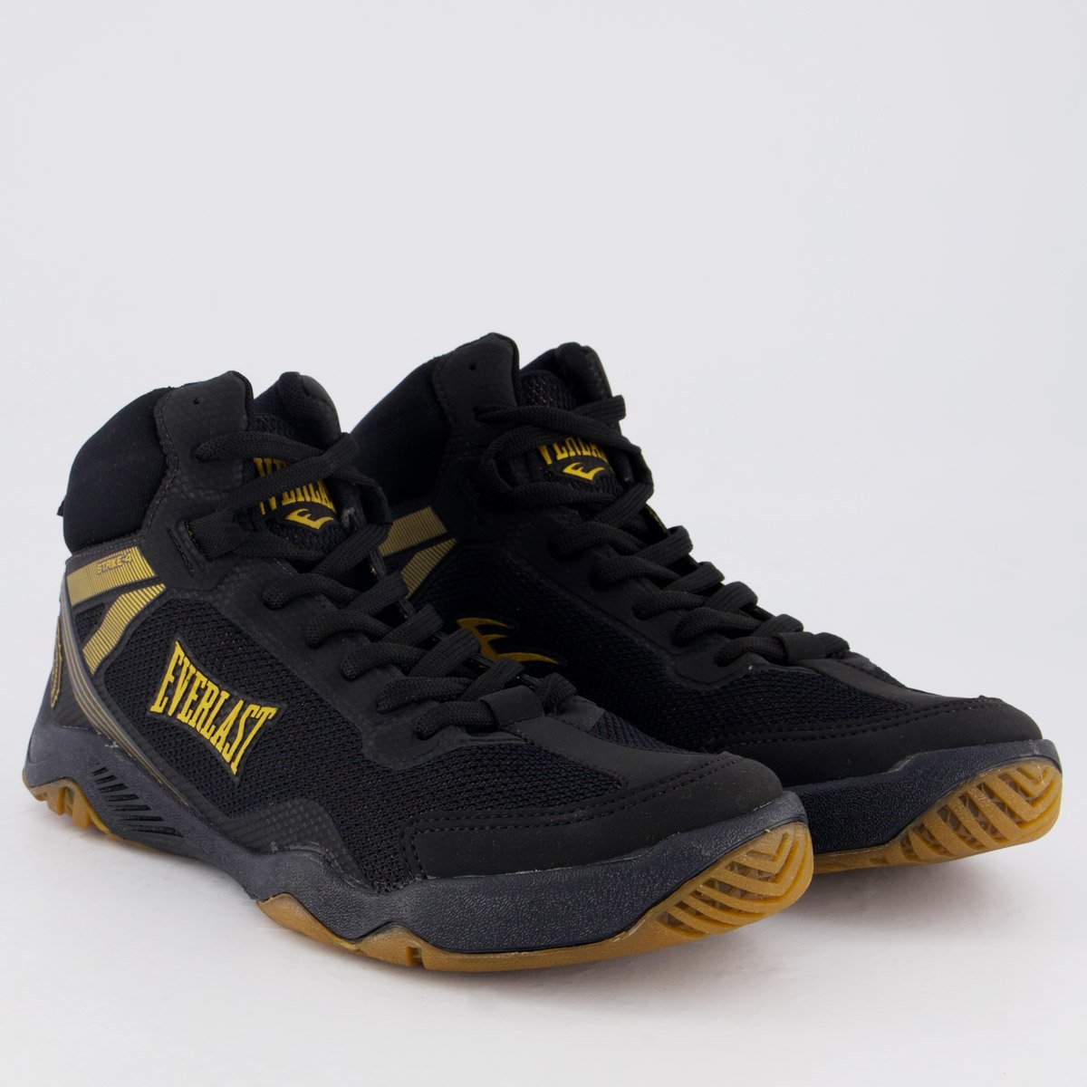 Tênis Everlast Strike 4 Preto e Dourado Preto/Dourado 2