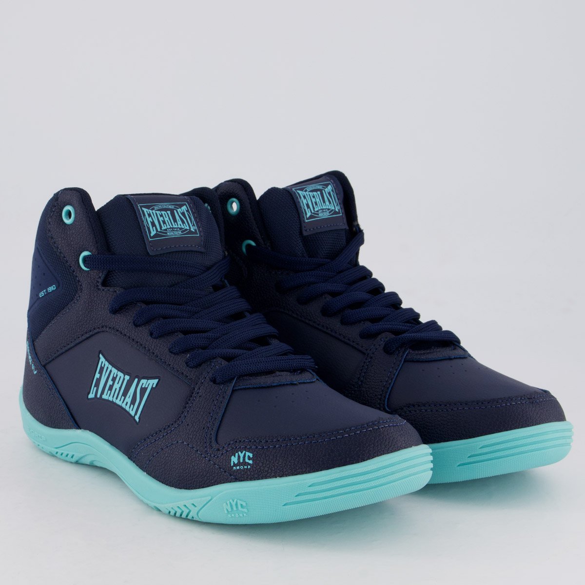 Tênis Everlast Ring 3 Feminino Marinho Preto/Azul 2