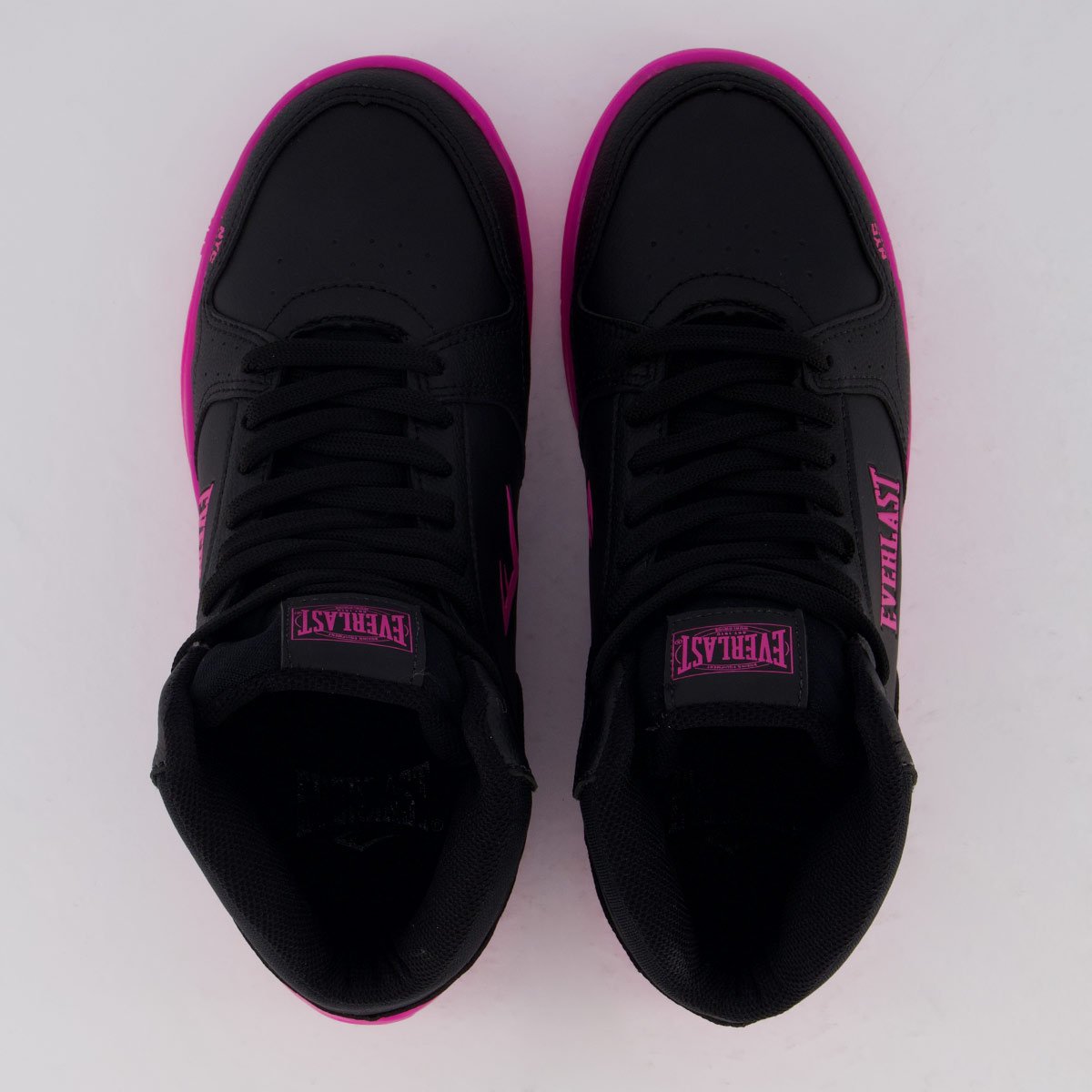 Tênis Everlast Ring 3 Feminino Preto e Rosa Preto/Pink 4