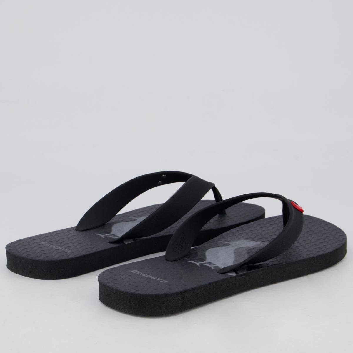 Chinelo Reserva Pica Pau Blur Preto Preto 4
