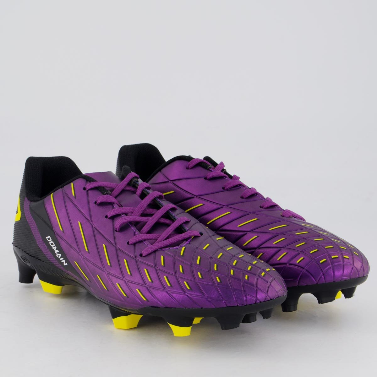 Chuteira Umbro Domain Campo Roxa e Preta Roxo 2