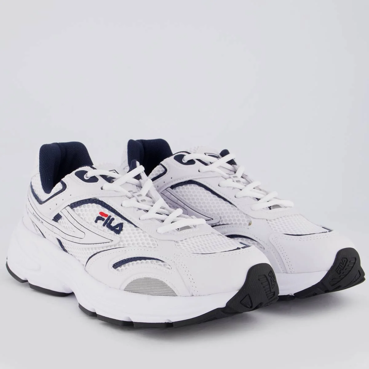 Tênis Fila Runner 2k Branco e Marinho Branco/Marinho 2
