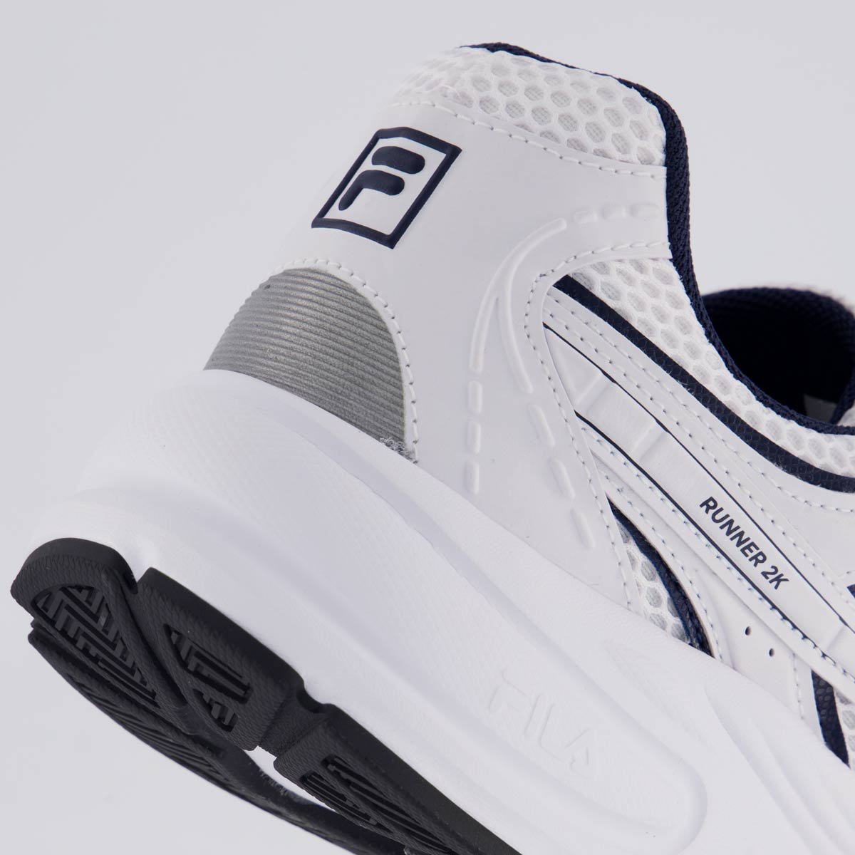 Tênis Fila Runner 2k Branco e Marinho Branco/Marinho 6