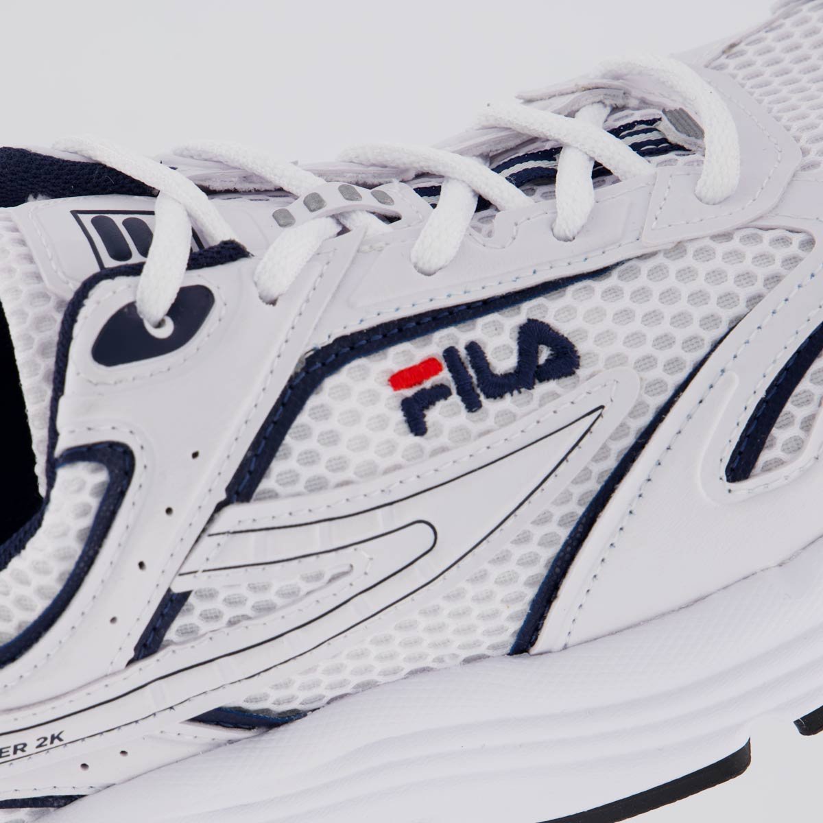 Tênis Fila Runner 2k Branco e Marinho Branco/Marinho 7
