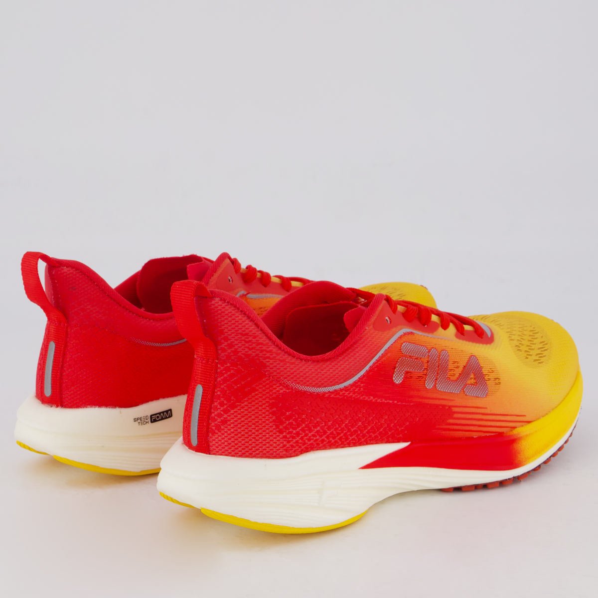 Tenis Fila Kr6 Frame Feminino Vermelho e Amarelo Vermelho/Amarelo 3