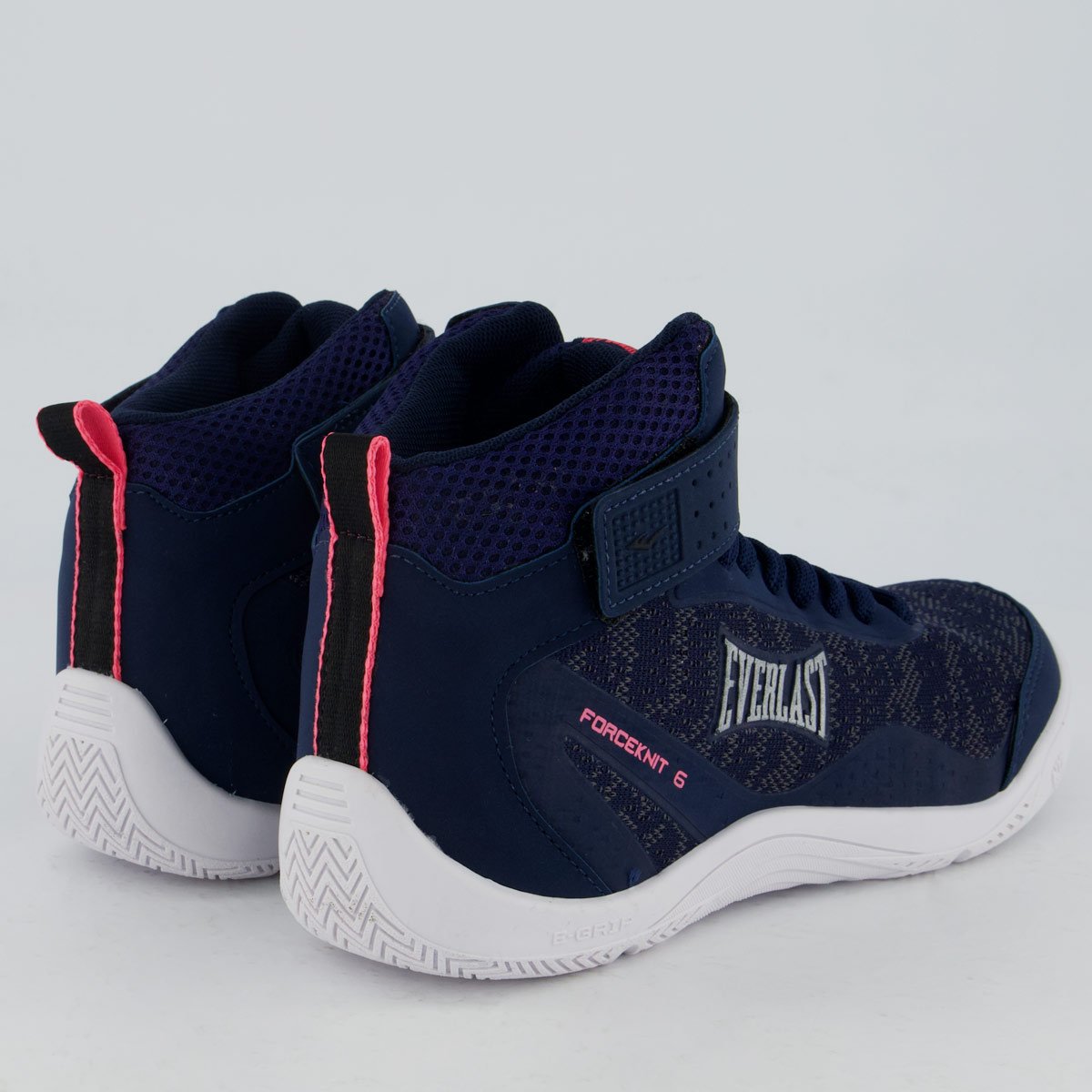 Tênis Everlast Forceknit 6 Feminino Marinho e Rosa Azul Marinho 3