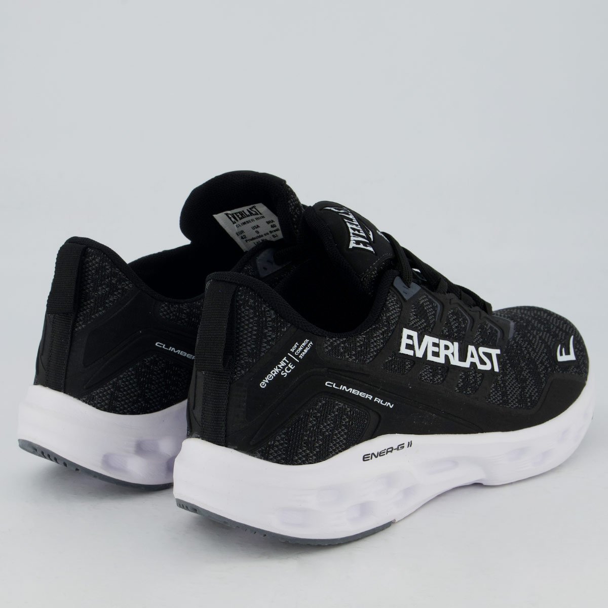 Tênis Everlast Climber Run Preto Preto 3
